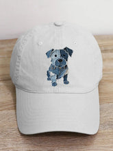 Unisex niedliches Hunde muster Patchwork Kunst Hut